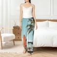 thumbnail image 4 of Salouo Vintage Surf Van Beach Print Women's Pajama Pants Casual Loose Sweatpants PJs Flowy Pants Drawstring Palazzo for Women Wide Leg Pants Lounge Pajama -Large, 4 of 8