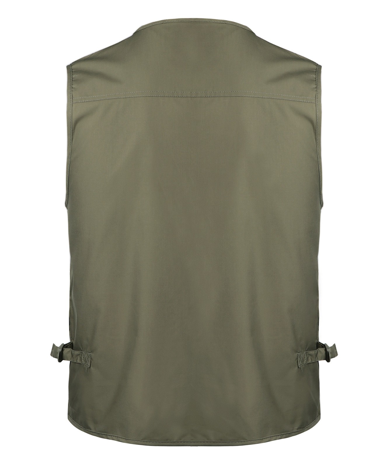 Men's Multi Pocket Vest Casual Outdoor Fishing Work Vest All Seasons ...