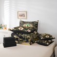 thumbnail image 6 of Castle Fairy Gradient Scarab Bedding Comforter Set,Vintage Vine Flowers Full Bedding Set, 6 of 8