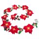 thumbnail image 1 of Cadena Luces Flores Grandes Navidad 2 Modos Románticos para La Del Rojo, 1 of 9