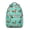 Greenish-blue-49, variant on Retro Horse Print School Backpack – Wild Pony and Foal Pattern Schoolbag with Rainbow, Flowers, and Rural Design