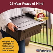 4Patriots 2-Week Emergency Food Supply Survival Kit - Perfect for Camping, Freeze Dried Preparedness Food, Designed to Last 25 Years - 84 Servings of Delicious Breakfast, Lunch, Dinner