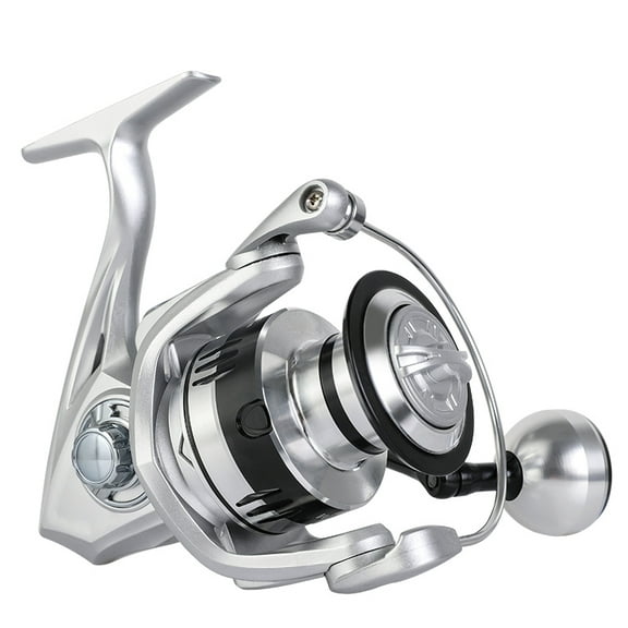 BILLINGS Metal Spool Spinning Fishing Reel 1000-7000 Max Drag 12KG Metal Ball&Eva Grip for Carp Pike Bass Fishing Reel