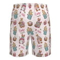 thumbnail image 6 of Naloa Hello Easter Men's Beach Shorts, Surfing shorts, Swim trunks, Quick Dry Swim Trunks for Surfing Beach Fun - Large, 6 of 9