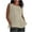 Beige, variant on DDAPJ pyju Linen Tank Tops for Women 2025 Summer Vacation Lounge Tees Loose Fit Sleeveless Scoop Neck Shirts Lightweight Comfy Tshirts Sales of the Day White XXL