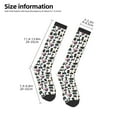 thumbnail image 5 of Fotbe Cool Camera print Women's Men's Novelty Crew Socks Cotton Socks Knee High Socks for Walking,Running,Nurses,Pregnancy, 5 of 9