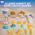 thumbnail image 4 of Juguete de playa TOY Life Dinosaur, 22 unidades, para niños de 4 a 8 años, con balde, 4 of 8