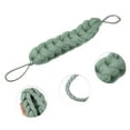 thumbnail image 3 of Unique Bargains 1 Pc Bath Shower Loofah Sponge Body Puffs for Bathroom Shower 11.42"x2.20"x1.97" Green, 3 of 6