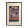 thumbnail image 1 of Zentique ZEN-29158-1B Silhouette d'Art de Cerf Imprimé, 1 of 1