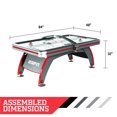 thumbnail image 2 of ESPN Table de Hockey à Air 7 Pieds avec Marqueur Électronique, 2 Palets et 2 Poussoirs, 2 of 12
