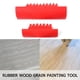 thumbnail image 4 of Herramienta de grano Irfora 2 Unids Grano De Madera Patrón De Goma DIY Herramienta de Pintura Granulada para Decoración de Pared Irfora Herramienta de grano, 4 of 7