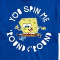 thumbnail image 3 of SpongeBob SquarePants - You Spin Me Round And Round Hanukkah - Men's Short Sleeve Graphic T-Shirt, 3 of 6