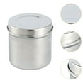 thumbnail image 6 of MAGIDEAL Stainless Steel Dressing Jar Apothecary Jar Gauze Container Storage Canister 8cmx8.4cm, 6 of 8