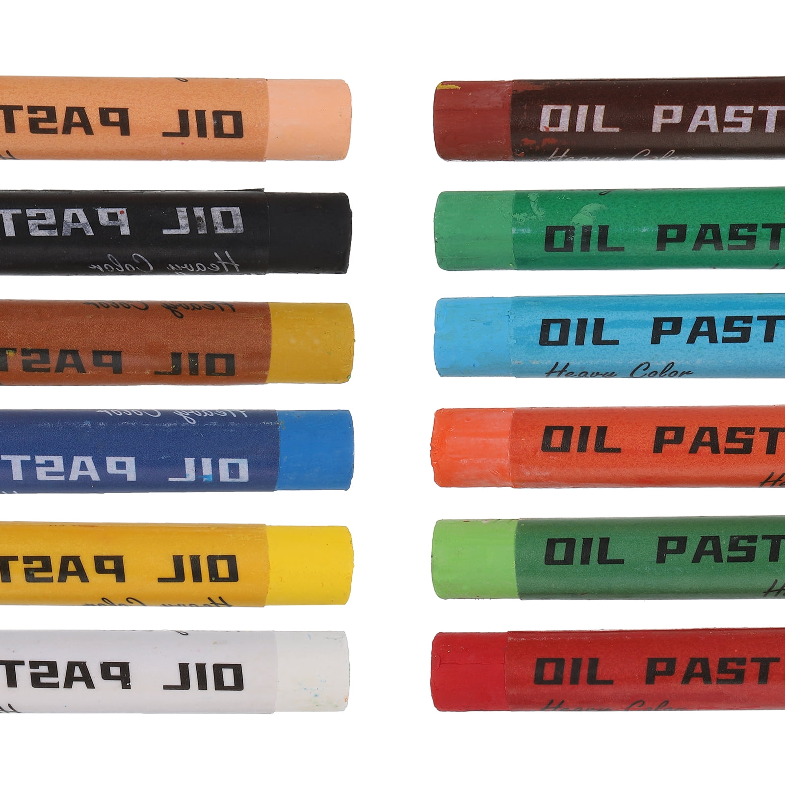 Uxcell 36 Colors Oil Pastels, 36 Color Soft Oil Crayons Creamy Pastels Stick Art Supplies for Art