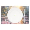 thumbnail image 2 of Painting Flowers Lake Trees 12×18 inch Placemats Heat Resistant Washable Foldable Rectangular Placemats Set Decoration Indoor Outdoor for Kitchen Dining Table 4PCs, 2 of 8