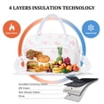 thumbnail image 4 of MEXS Insulated Lunch Bag for Women Men Large Reusable Lunch Box Adult Leakproof Portable Cooler Tote Bags for Work Picnic, 4 of 8
