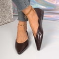 thumbnail image 6 of Women Casual Shoes Pointed Toe Ballet Shoes Slip On Casual Shoes Daily Footwear Minimalist Soft Sole Shoes For All Day Comfortable Wear ,Us Size:7, 6 of 9