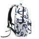 thumbnail image 3 of Disketp Navy Blue Anchors Mochila Estampada para Hombre y Mujer – Mochila Ligera Clásica con Múltiples Bolsillos para Universidad, Trabajo y Viajes-One Size, 3 of 5