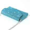 thumbnail image 4 of Enveloppe Pochette Chaîne Partie Dîner Sac PU Mode Embellis Sac à Main de Fête, 4 of 10