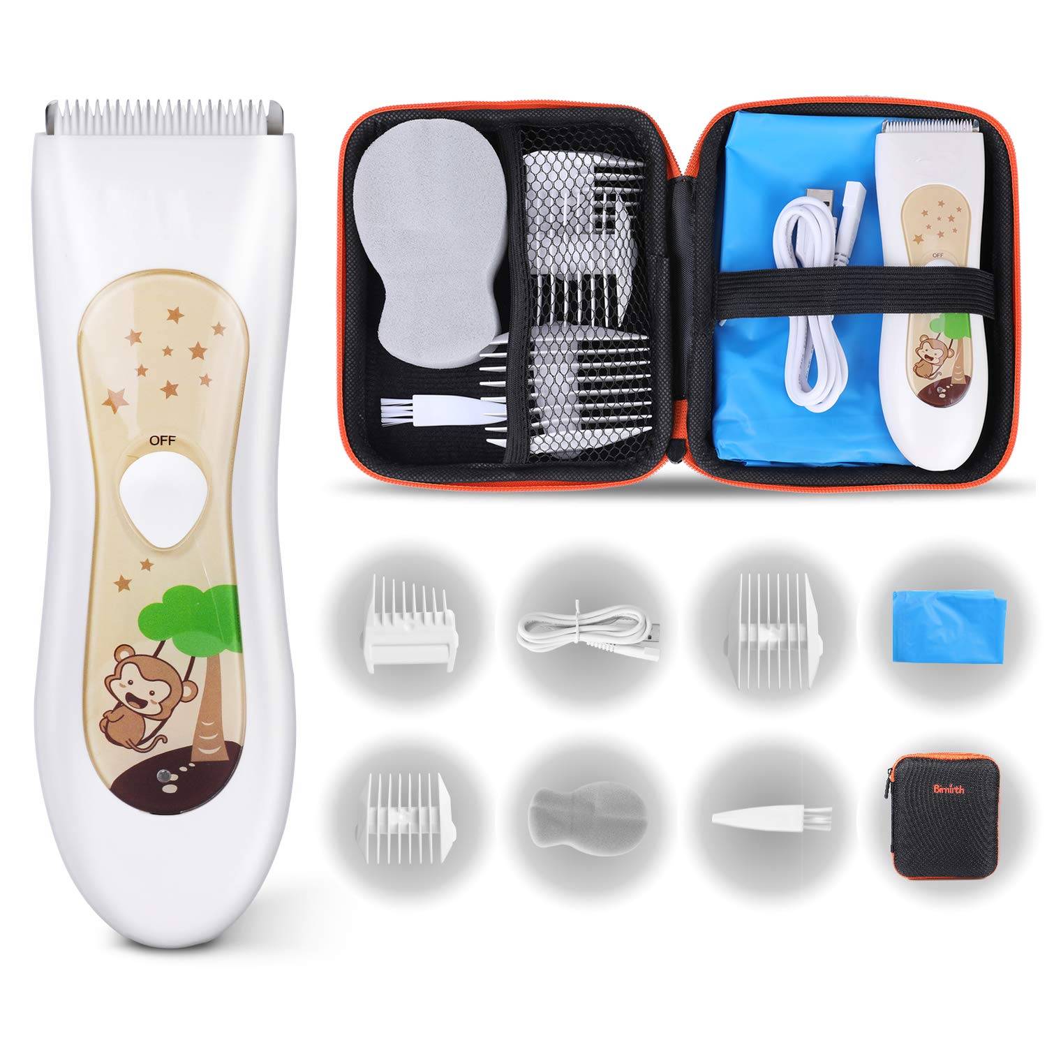 Lectronic Baby Hair Clipper, Silent Kids Clipper Kit 最大92OFFクーポン