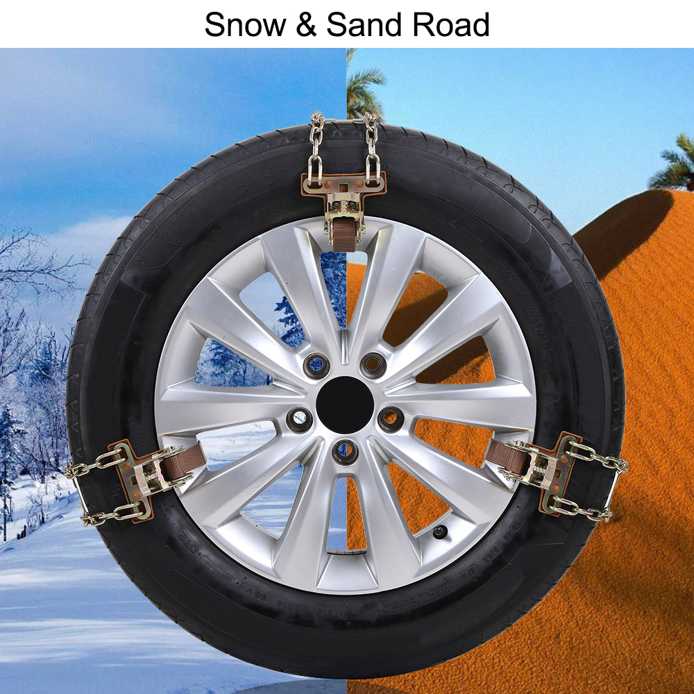 Snow Chains Antiskid Tire Chains Anti Slip Snow Tire Chains for Car