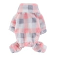 thumbnail image 1 of Bienvenido Pijamas cálidos para perros de invierno con cuello alto de cuatro patas para mascotas de invierno, 1 of 5
