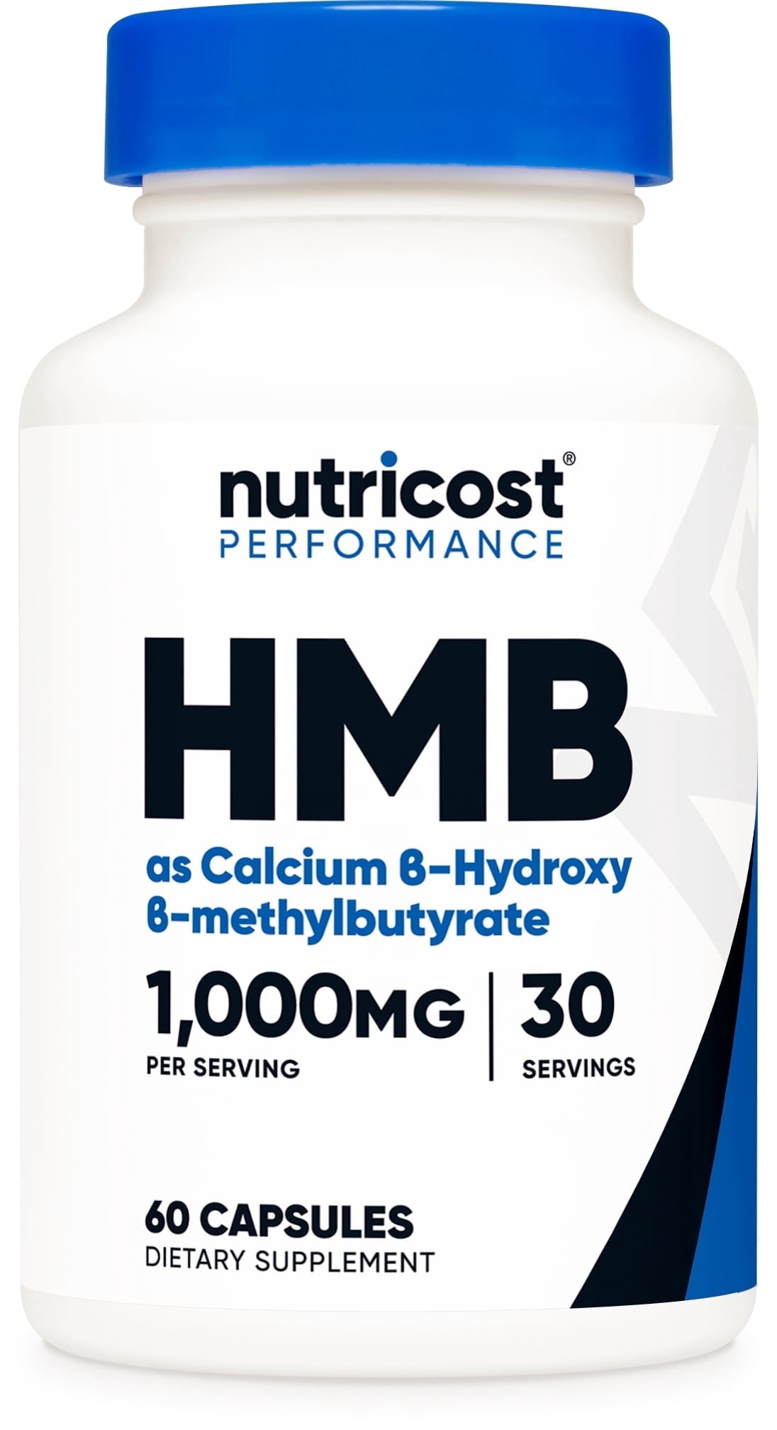 Nutricost, Supplement Capsules, 1000mg HMB, 120 count - Walmart.com