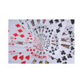 thumbnail image 2 of CADecor Poker Royal Flush All Suits Spiral Droste Wall Tapestry Wall Hanging Wall Art Home Decor 60x80 inches, 2 of 2
