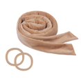 thumbnail image 5 of Heatless Curling Rod Headband, No Heat Hair Curler for Long Hair, Sleeping Curls Coffee, 5 of 8