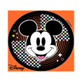 thumbnail image 3 of Disney - Mickey & Friends - Mickey Face Only - Retro Vinyl - Men's Crew Neck Fleece Pullover, 3 of 6