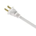 thumbnail image 2 of Hyper Tough 12FT 16AWG 2-Prong White Indoor Extension Cord, 125V, 13A, 2 of 8