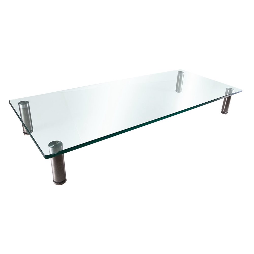 Monoprice Multimedia Riser Desktop Monitor Stand Medium, 25.6 x 11.0