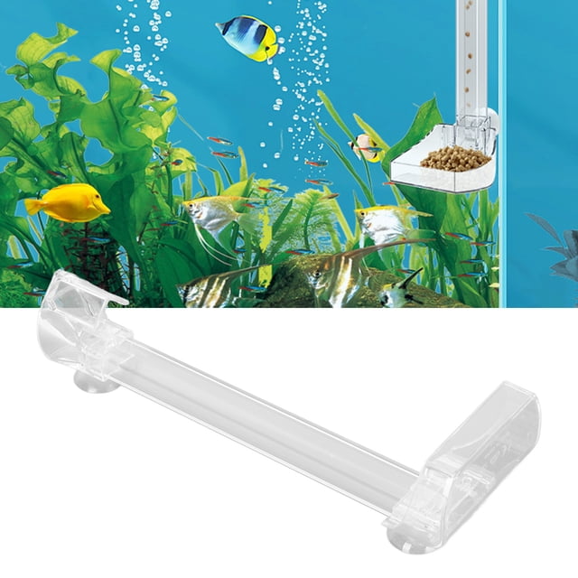 Fish Shrimp Feeder Tube, Clear Acrylic Fish Fixed Point Feeder For Feeding Shrimp And Preventing Food Scattering
