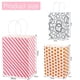 thumbnail image 2 of Bolsas de regalo impresas con asa, paquetes de papel para envolver golosinas, colores surtidos s202412246533, 2 of 5