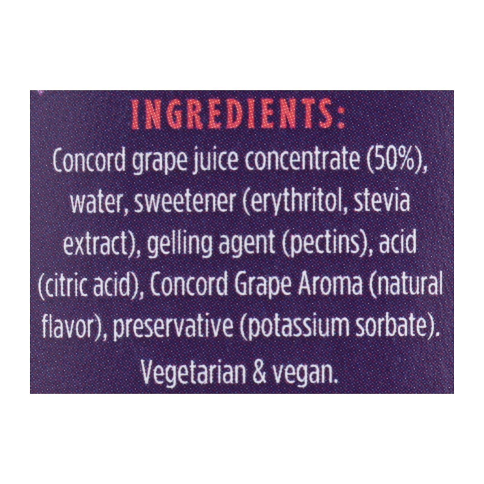 Good Good - Jelly Concrd Grpe No Sugar - Case of 6-12 OZ