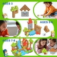 thumbnail image 3 of Bloques de construcción magnéticos Crifeton, 100 unidades, para niños de más de 3 años, 3 of 8