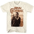 thumbnail image 1 of John Coltrane Sepia And Notes Natural Adult T-Shirt Xl, 1 of 2