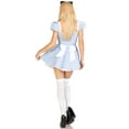 thumbnail image 4 of Leg Avenue Costume d'Alice pour Femme avec Bandeau, TP, Bleu, 3 Pcs, 4 of 4