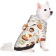 thumbnail image 2 of Fotbe Squirrel Sudadera con Estampado para Perros Pequeños – Suéter con Capucha para Mascotas, Tela Suave de Forro Polar con Bolsillo-XX-Large, 2 of 7