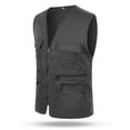thumbnail image 2 of Gilet Utilitaire Multi-Poches pour Hommes Camping Pêche Randonnée, 2 of 3