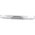 thumbnail image 4 of Step Bumper Compatible with GMC C/K 1500 P/U 1988-1999 Chrome Steel Stepside All Cab Types with Impact Strip Holes, 4 of 5