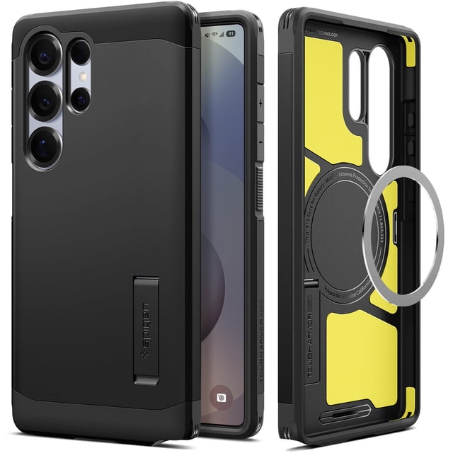 Funda Spigen Tough Armor (Ai) MagFit para Samsung Galaxy S25 Ultra