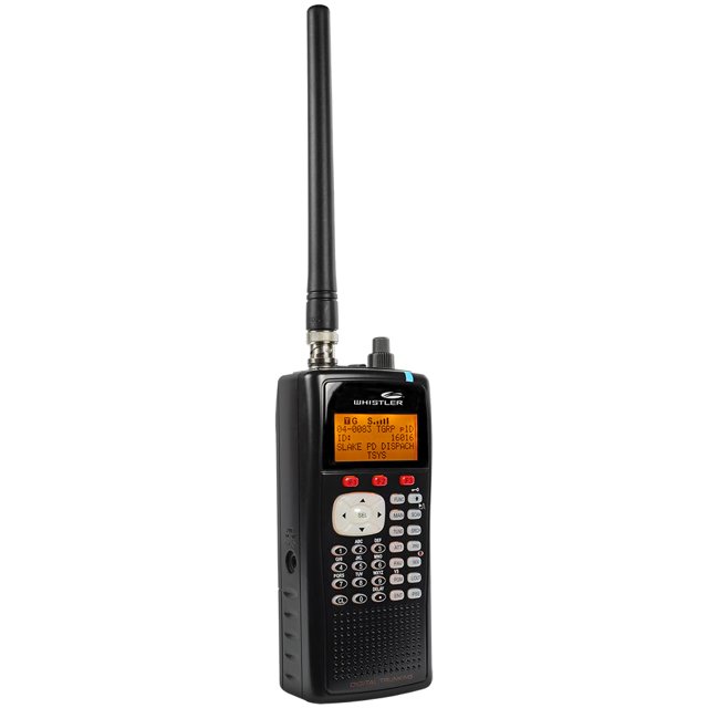 Escáner Whistler WS1040 con trunking P25 y alertas meteorológicas
