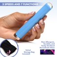 thumbnail image 5 of Prisms Vibra en Verre 10x Mini Bullet Vibromasseur, Bleu, 5 of 5