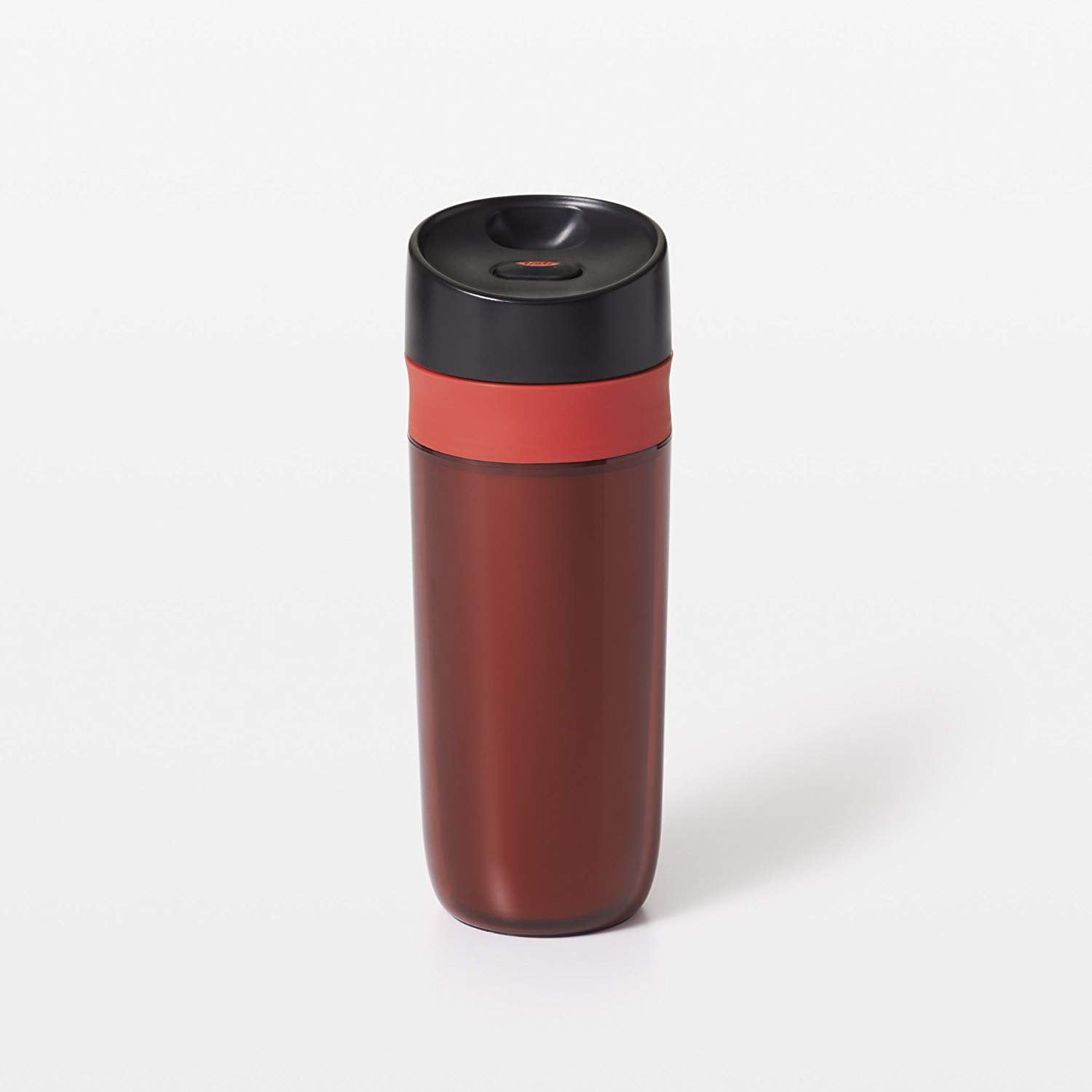 Oxo Good Grips Red Plastic Travel Mug 15 oz. 