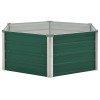 thumbnail image 4 of vidaXL 1 Piece Galvanized Steel Raised Garden Bed 129"x129"x45"cm Outdoor Patio Planter, 4 of 6