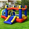 thumbnail image 3 of Patiojoy Kids Inflatable Bounce House Jump Bouncer Slide Castle Ball Pit without Blower, 3 of 9