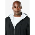 thumbnail image 4 of Boulder Creek By Kingsize Men's Big & Tall  Full-Zip Thermal Hoodie, 4 of 6