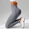 thumbnail image 5 of Outfmvch Workout Leggings Sets for Women Resistance Band Leggings Push Up Yoga Sport Pants Push-up Sculpting Yoga Fitness Pants Cellulite Leggings for Women A2 Gray XS-2XL, 5 of 5