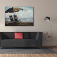 thumbnail image 3 of Epic Graffiti 'Sea For Two' by Debra Van Swearingen, Canvas Wall Art, 60"x40", 3 of 6